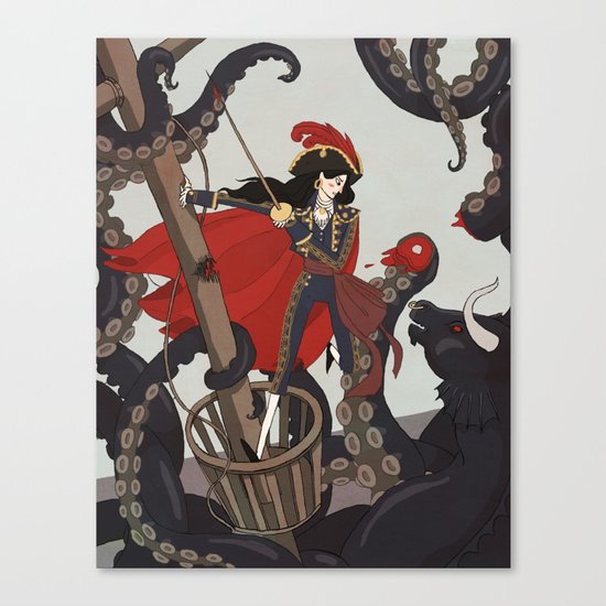 Nautical Matador Canvas Print