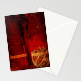 Abstract Red Light Stationery Cards