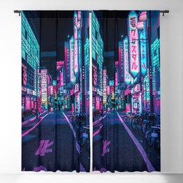 A Neon Wonderland called Tokyo Blackout Curtain