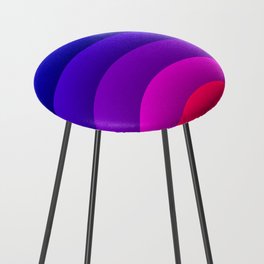 Bright Bands Counter Stool