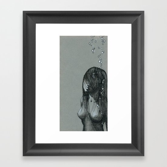 Underwater Framed Art Print