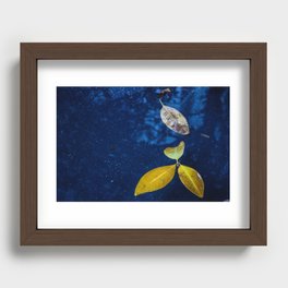 Fall is Coming Recessed Framed Print