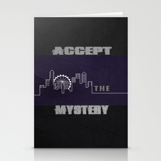 Accept the Mystery Stationery Cards