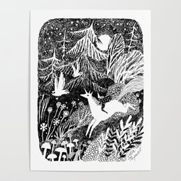 Fairytale Woods Poster