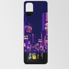 Neon City Alley Android Card Case