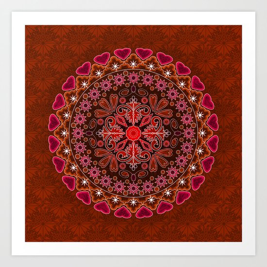 Mandala. Art Print