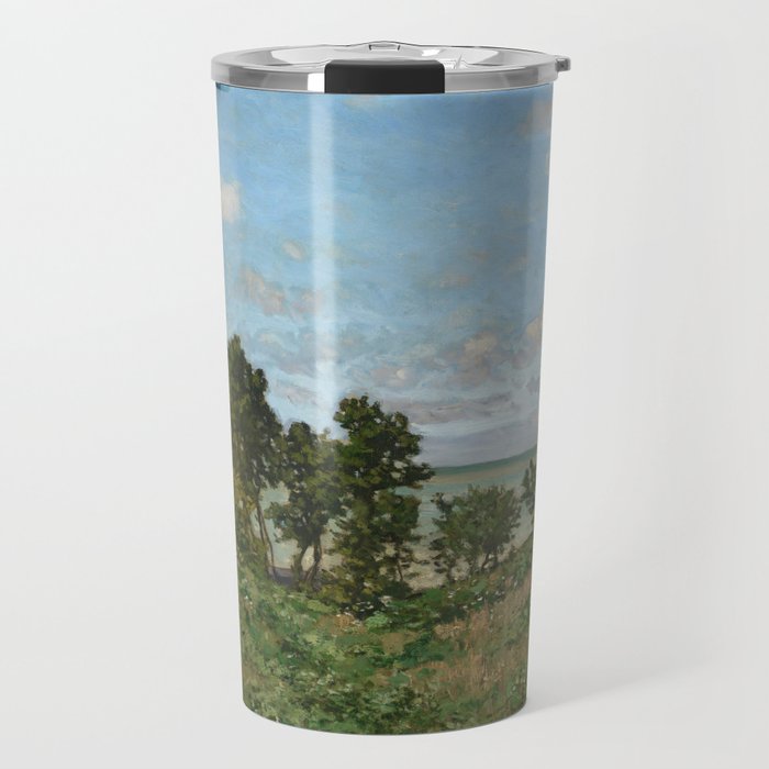 Claude Monet - Coastal landscape Travel Mug