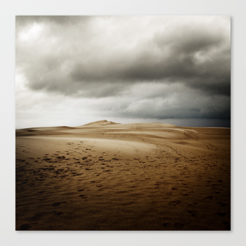 Tempete De Sable Canvas Print By Nosnop Society6