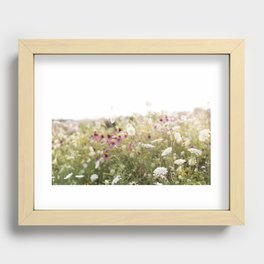 Flowers Recessed Framed Print