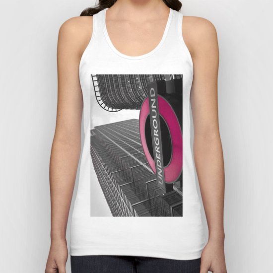Canary Wharf Unisex Tank Top