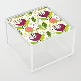 Pomegranate summer pattern Acrylic Box