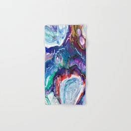 Space Fluid Abstract Hand & Bath Towel