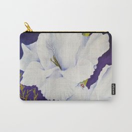 GLAMOROUS GLADIOLAS in WATERCOLORS Carry-All Pouch