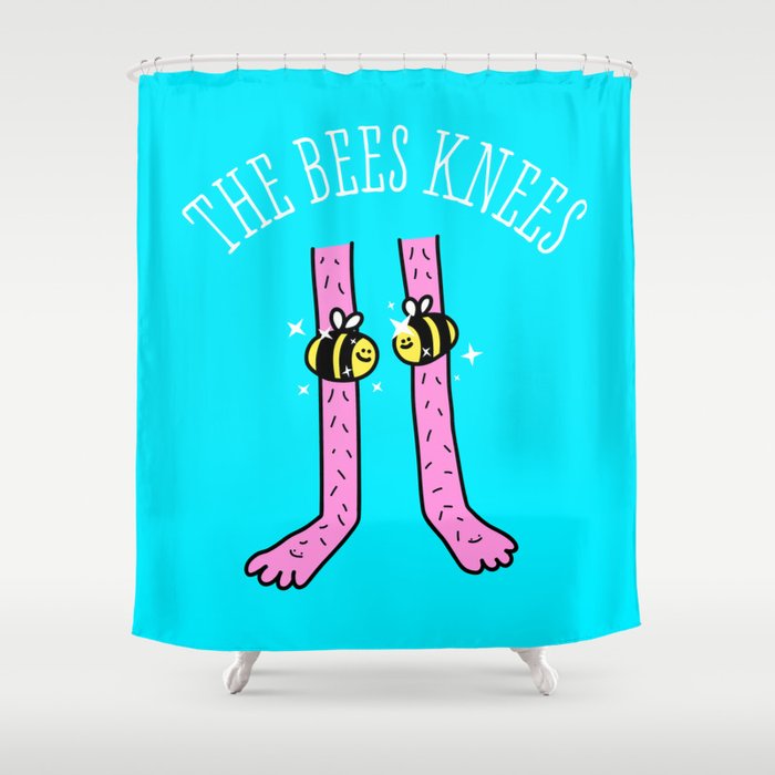 The Bees Knees Shower Curtain