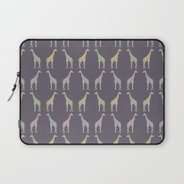 Pastel Giraffes Laptop Sleeve