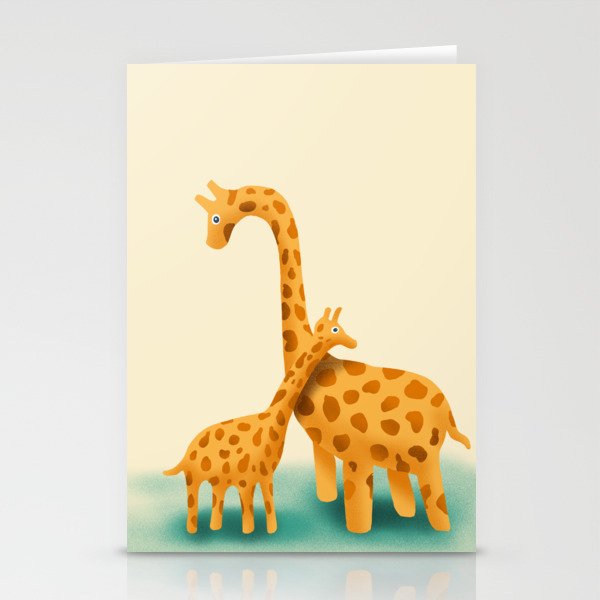 Giraffes Stationery Cards