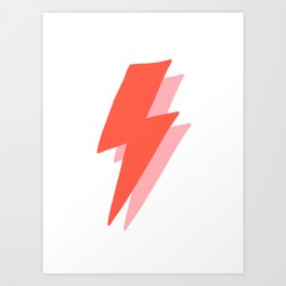 Lightning-bolt Art Prints to Match Any Home's Decor | Society6