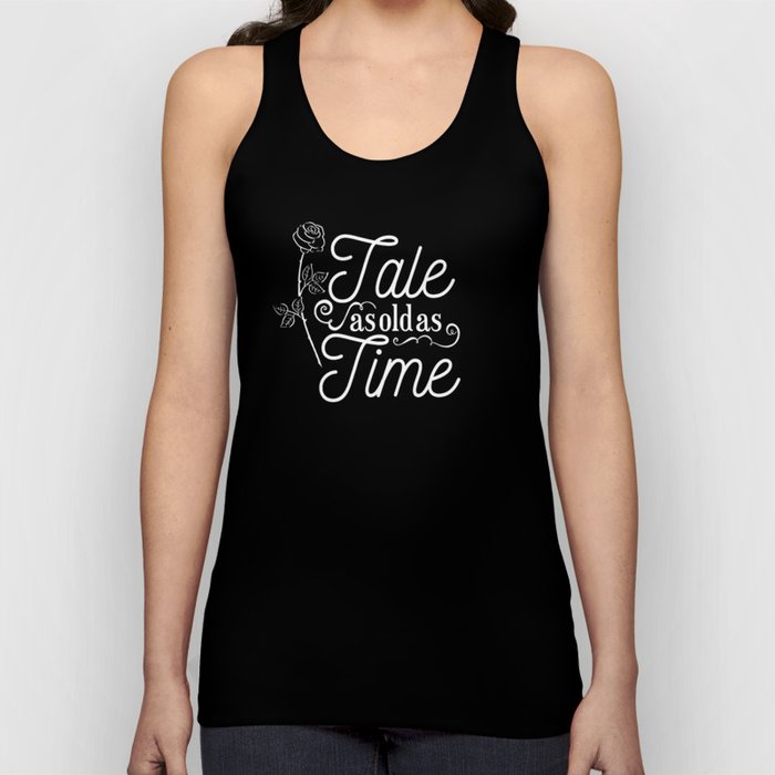 Tale As Old As Time - Beauty and the Beast (gold) Tank Top