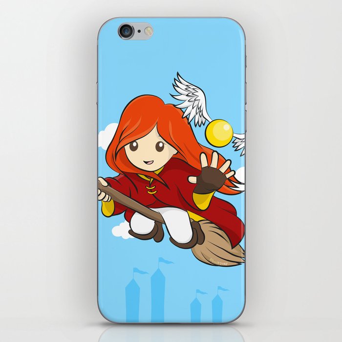 HP - Snitch Catcher - Ginger girl iPhone Skin