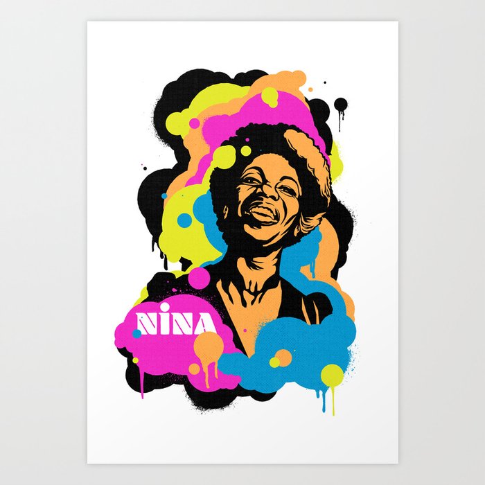 Soul Activism :: Nina Simone Art Print