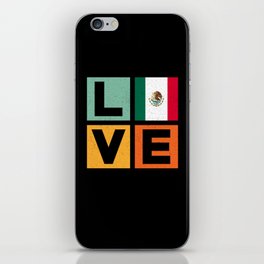 Mexico Love iPhone Skin