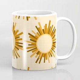 Art Deco Starburst Coffee Mug