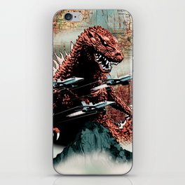 Godzilla Cover Art G-Fan Magazine iPhone Skin