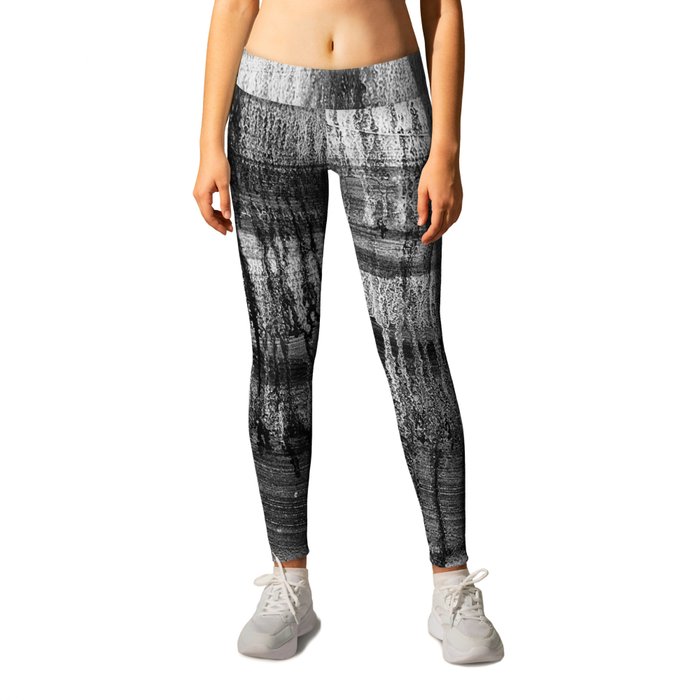 Grayscale Stains Leggings