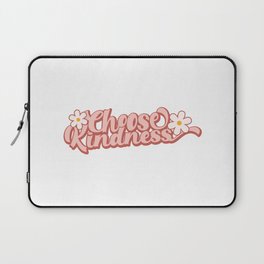 Choose kindness daisy flower design Laptop Sleeve