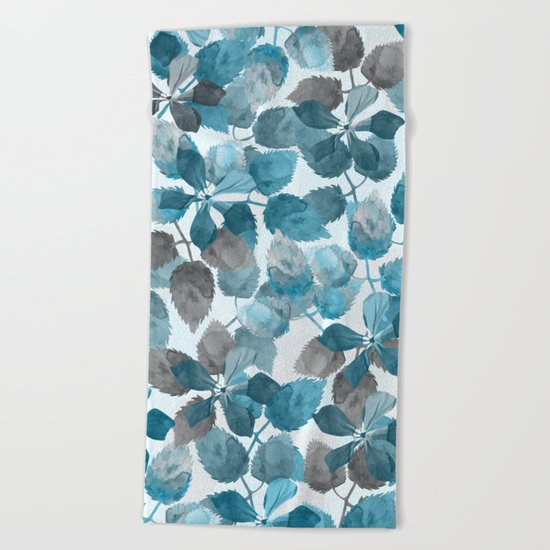 Botanical garden III Beach Towel