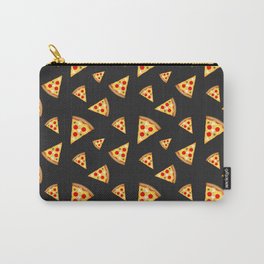 Cool and fun pizza slices pattern Carry-All Pouch | Graphicdesign, Vector, Slice, Cheese, Pattern, Red, Delicious, Salami, Design, Drawing 