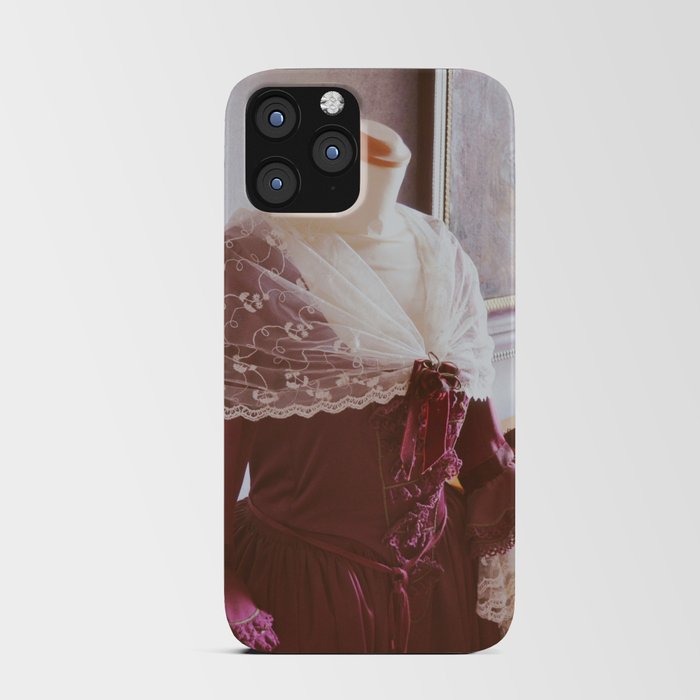 Royalty Aesthetic - Medieval Dress in French Castle iPhone Card Case