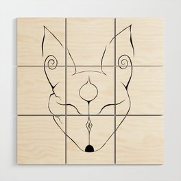 Fox Wood Wall Art