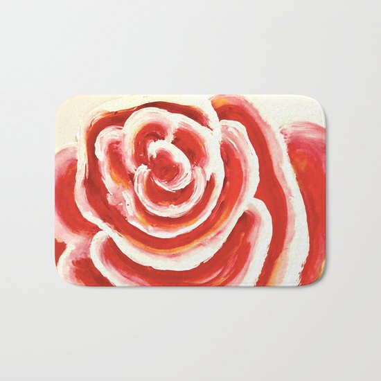 Valentine Rose Bath Mat
