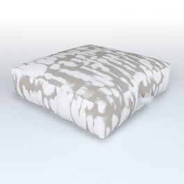 Inky Inverse Taupe Outdoor Floor Cushion