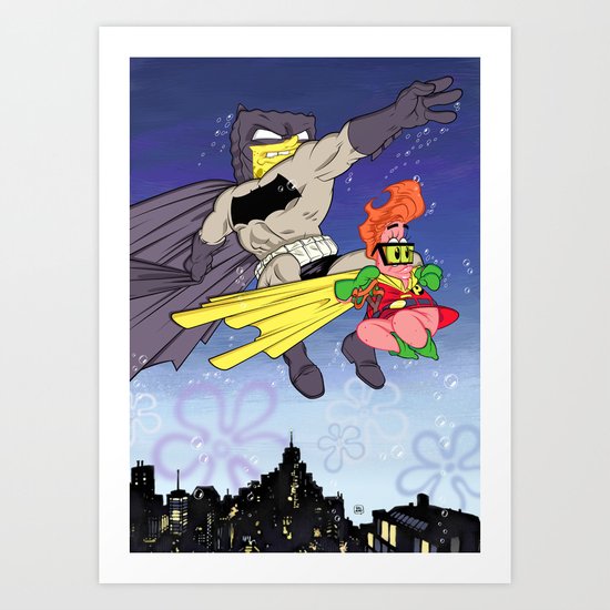 DarkBob KnightPants Art Print