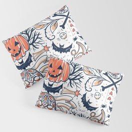 Halloween Pattern Background  Pillow Sham