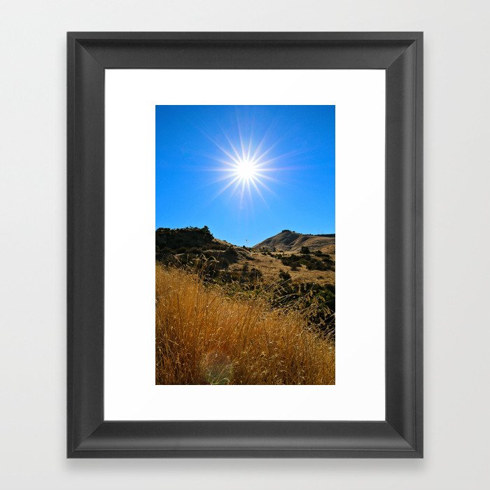 This Idaho Sun Framed Art Print