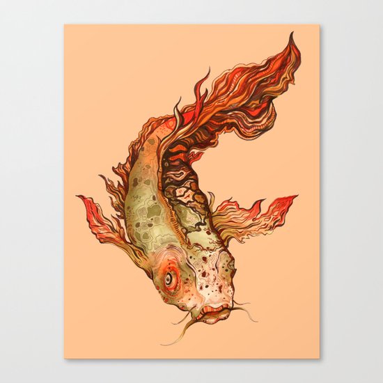 Koi Canvas Print