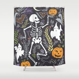 Skellybones Shower Curtain