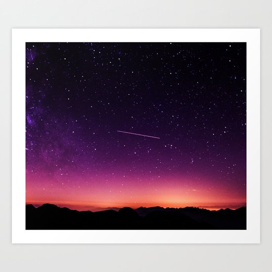 Shooting Stars Art Print