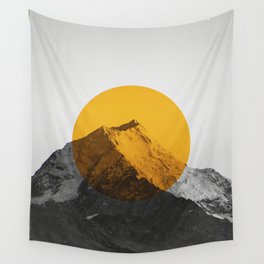 Golden Apex Wall Tapestry