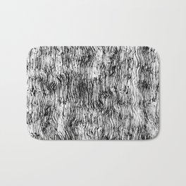 Black Pattern#4 Bath Mat | Pattern, Graphic Design, Painting, Abstract 