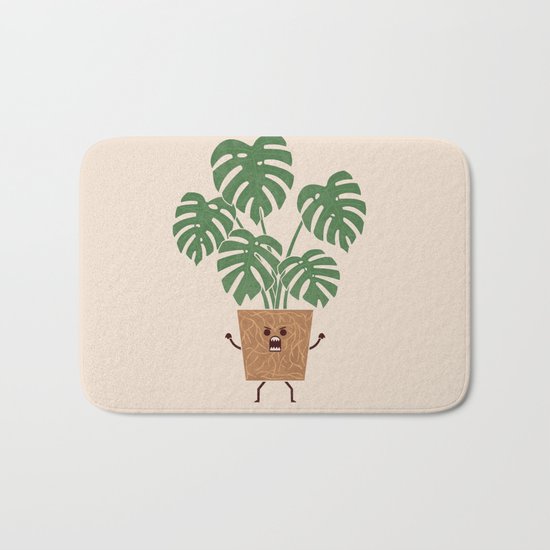 Monstera Bath Mat