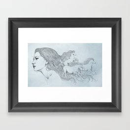 Horses Framed Art Print