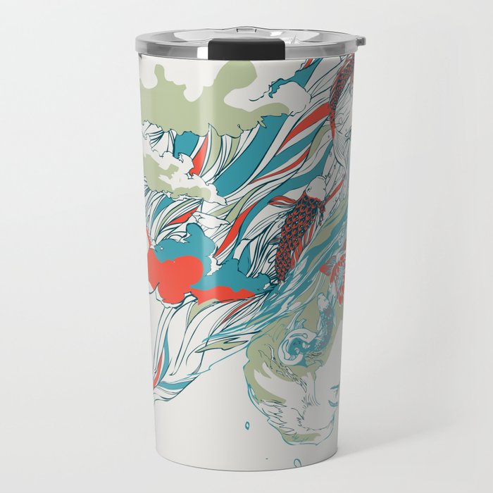 Colours In The Sky Travel Mug