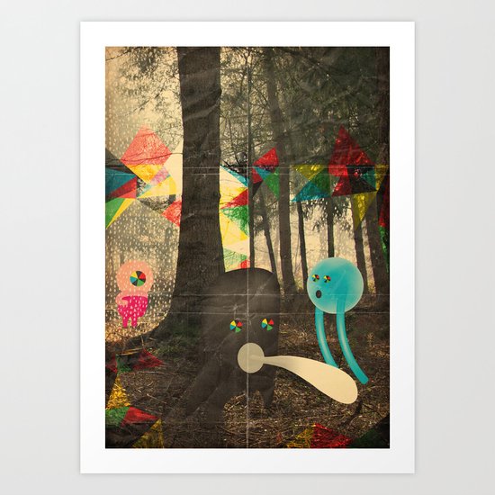 occhio bao Art Print