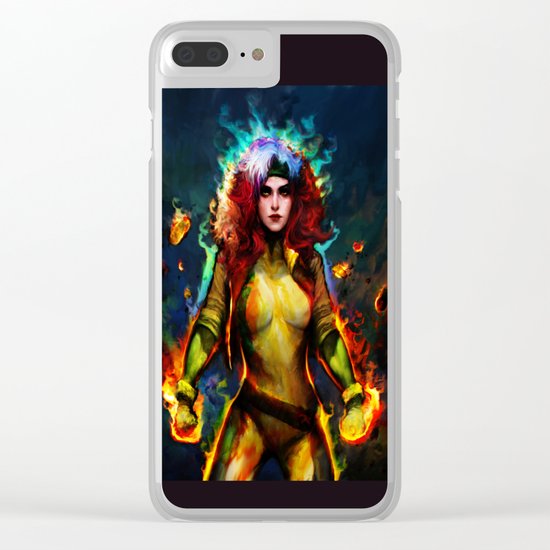power Clear iPhone Case