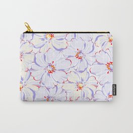 Oversized Retro Floral Carry-All Pouch
