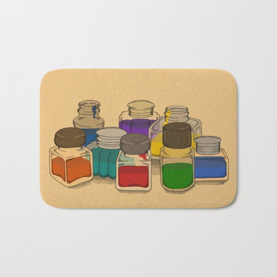 Ink Bath Mat